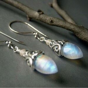 Boho festival vintage style dangle earrings